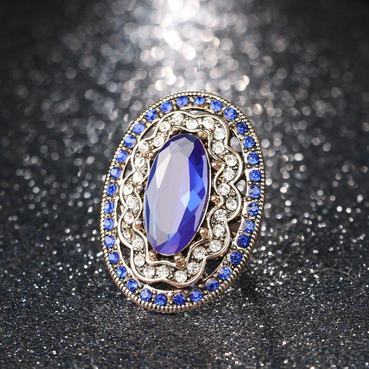 Retro Popular Fashion Oval Ring For Women - Super Amazing Store