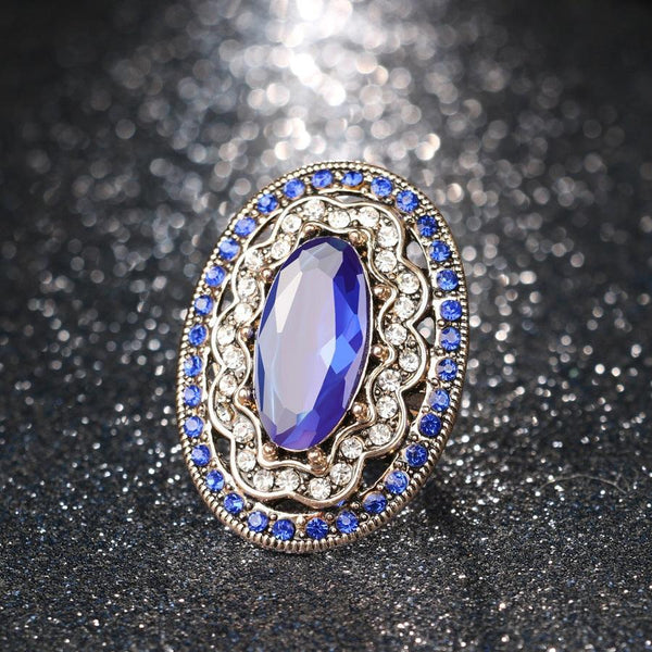 Retro Popular Fashion Oval Ring For Women - Super Amazing Store