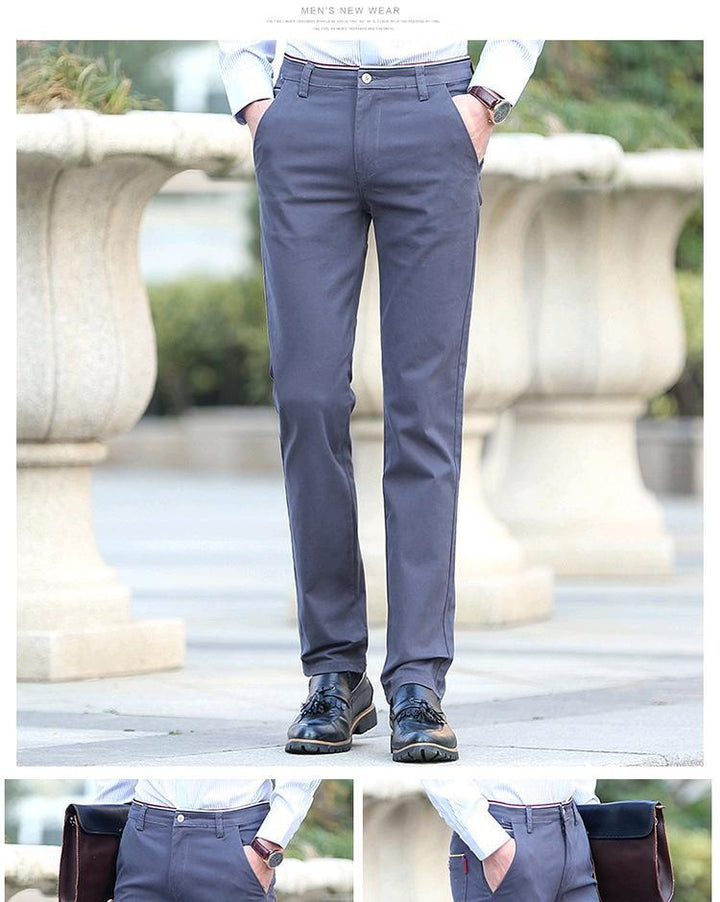 Spring And Summer Men's Pure Cotton Casual Pants Q2