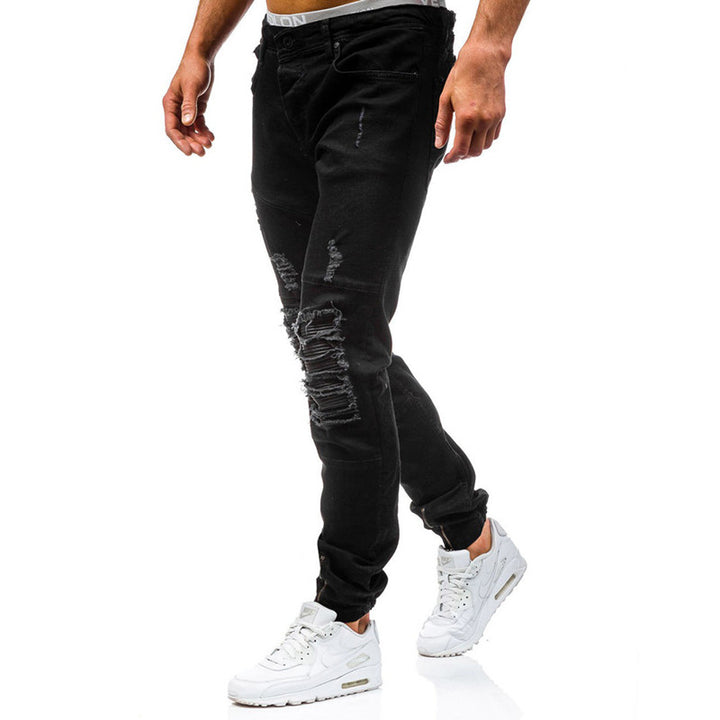 Men's ripped jeans-Super Amazing Store