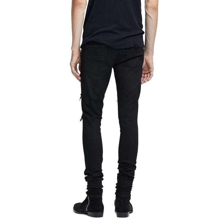 Ripped men's rhinestone jeans - Super Amazing Store