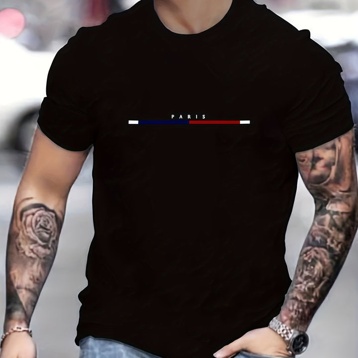 Men's Fashion Personality Cotton T-shirt Q2