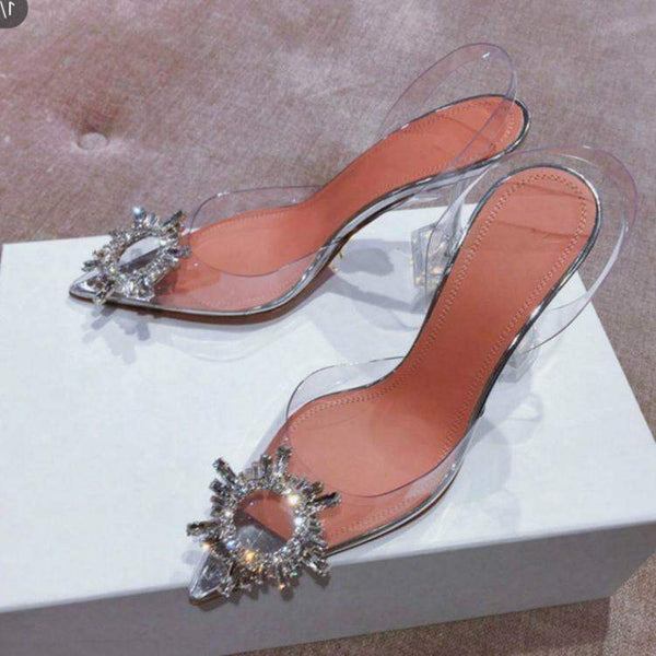 Transparent Decent Trendy High Heels - Super Amazing Store