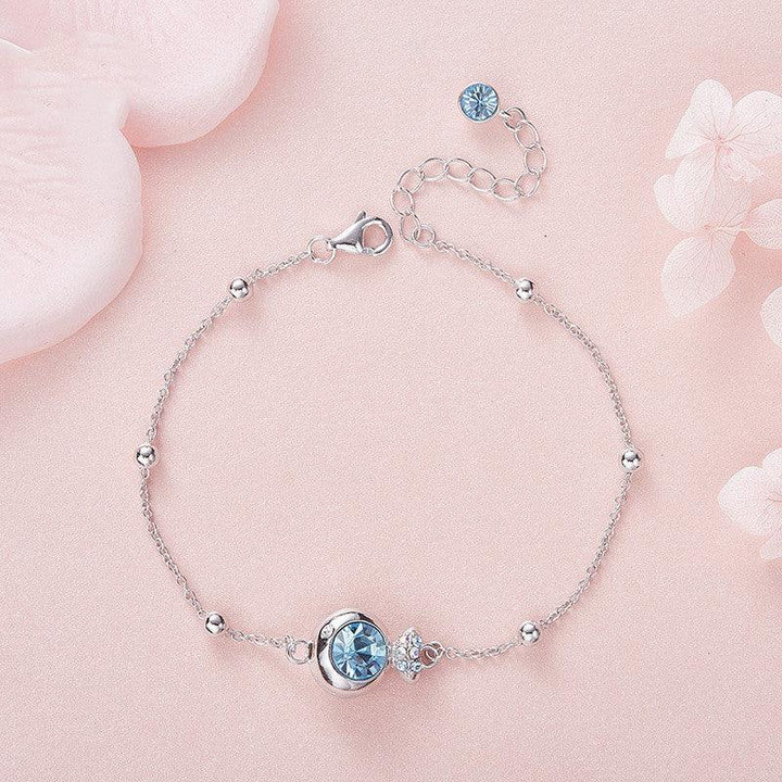 Cidelle Japanese And Korean 925 Sterling Silver Bracelet Women - Super Amazing Store