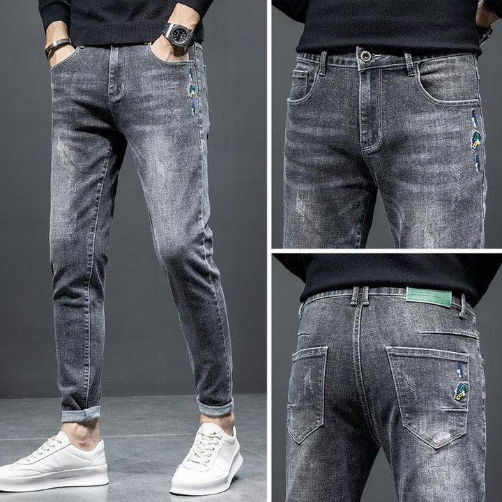 Autumn Men's Jeans Slim Feet - Super Amazing Store