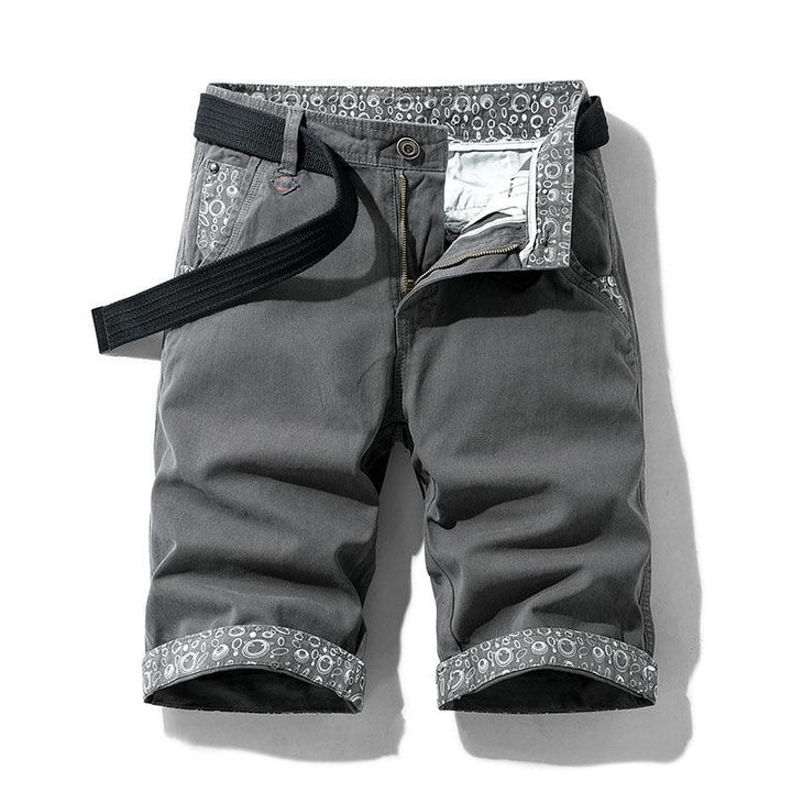 Digital Printing Workwear Casual Shorts For Young Men - Super Amazing Store