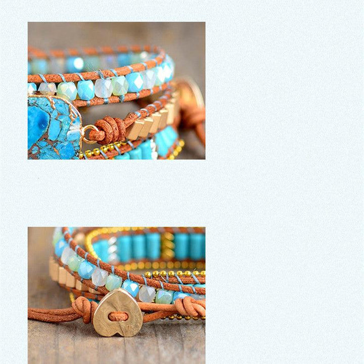 Turquoise Bracelet Bohemian Style Bracelet Unique Gift - Super Amazing Store