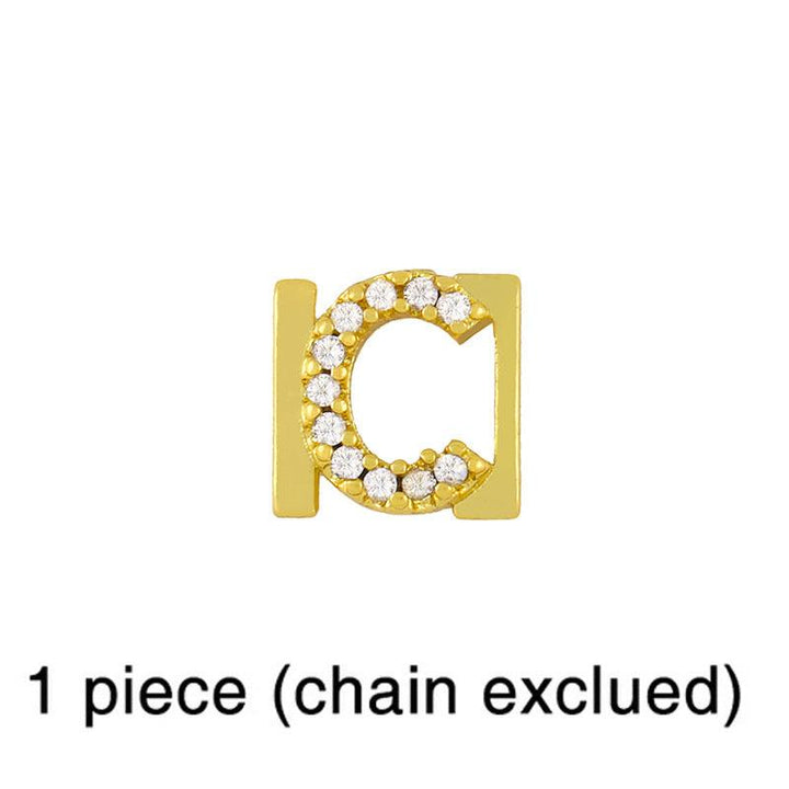 26 Square Brand English Alphabet Bracelet Accessories - Super Amazing Store