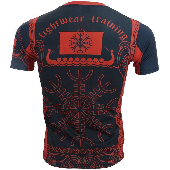 T-shirts+Shorts Men Boxing Shorts Rashguard - Super Amazing Store