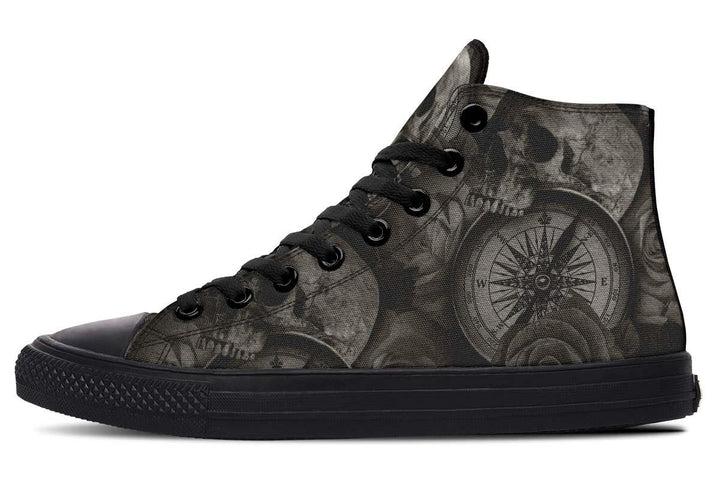 Printed Couple High-top Canvas Shoes - Super Amazing Store