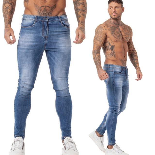 Patchwork Pants Jeans Men's Fit - Super Amazing Store