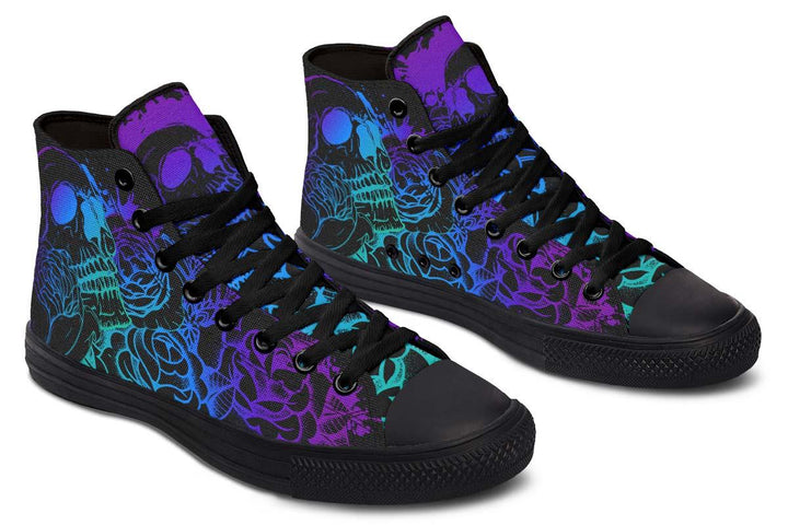 Printed Couple High-top Canvas Shoes - Super Amazing Store