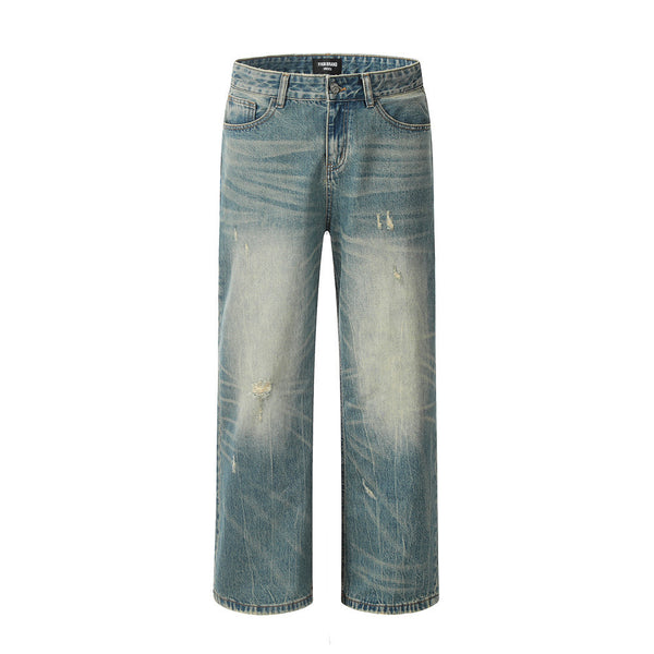 Retro Distressed Jeans For Men-Super Amazing Store