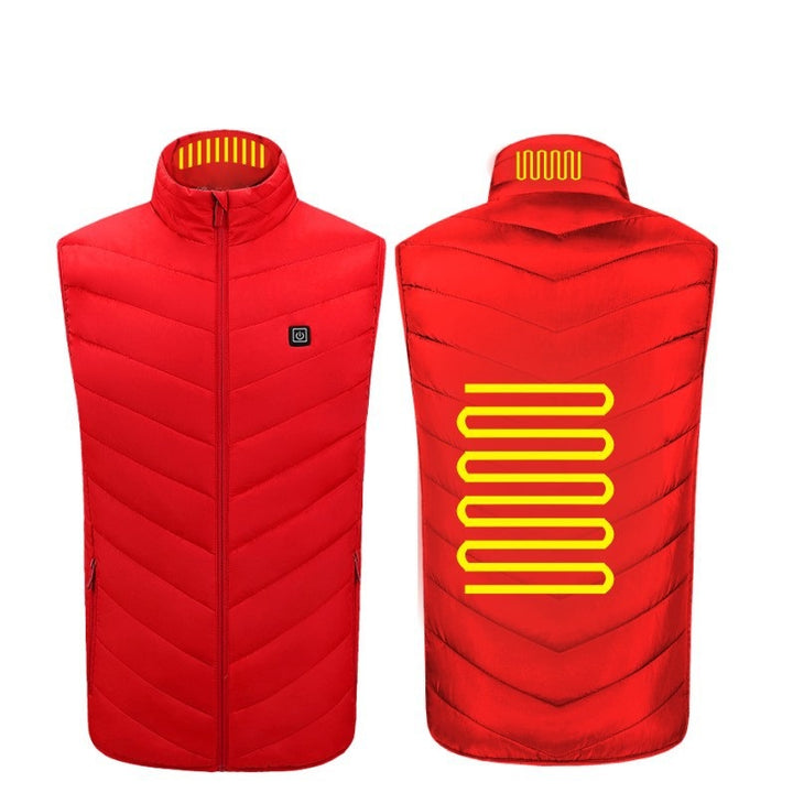 Heated Vest Washable Usb Charging Electric Winter Clothes - No Power Bank included-Super Amazing Store