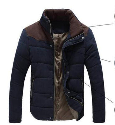 Warm Causal Parkas Male Outerwear Windbreak Jackets Coats-Super Amazing Store