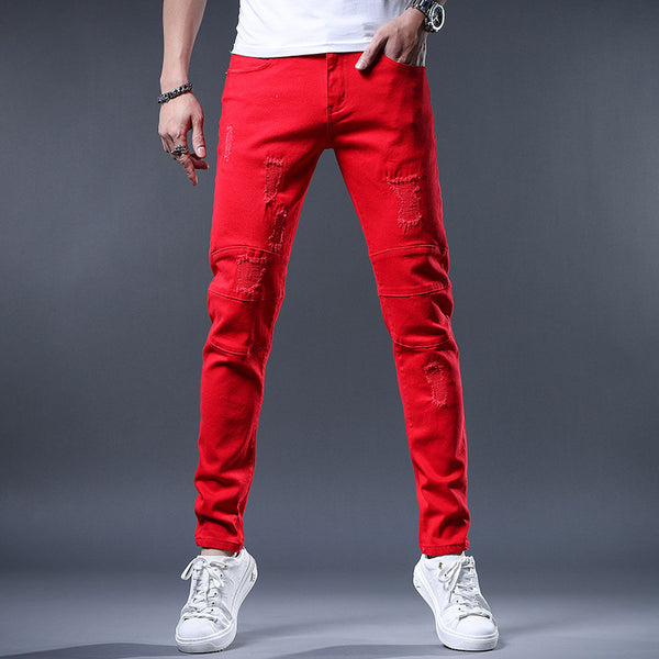 Skinny Jeans Men's Simple Business Q2