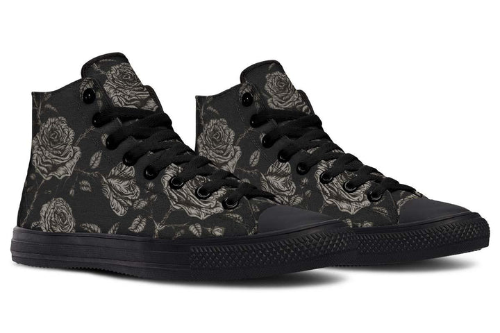 Printed Couple High-top Canvas Shoes - Super Amazing Store