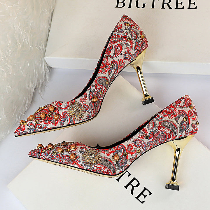 Stylish Printed High Heels - Super Amazing Store