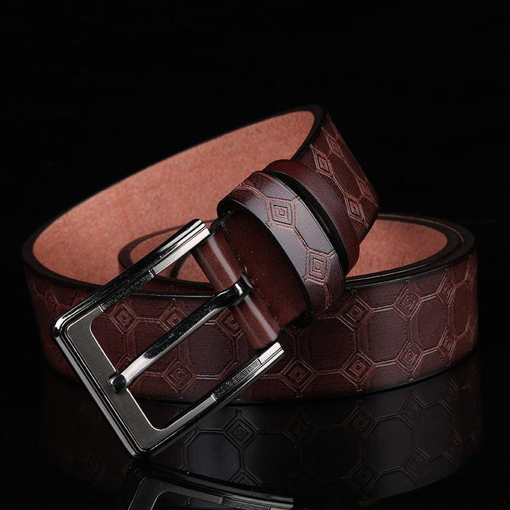 new men's belts, European and American fashion belts, foreign trade explosion belt manufacturers wholesale - Super Amazing Store