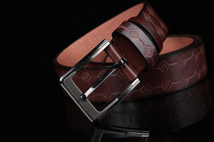 new men's belts, European and American fashion belts, foreign trade explosion belt manufacturers wholesale - Super Amazing Store