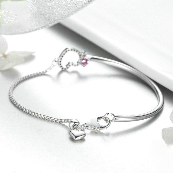 Women's Heart S925 Sterling Silver Women's Bracelet Bracelet Accessories - Super Amazing Store