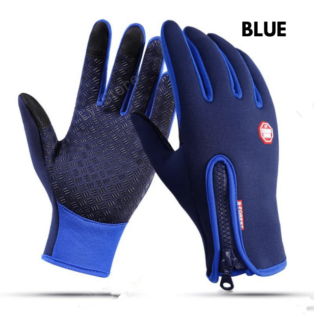 Winter Gloves Touch Screen Riding Motorcycle Sliding Waterproof Sports Gloves With Fleece - Super Amazing Store