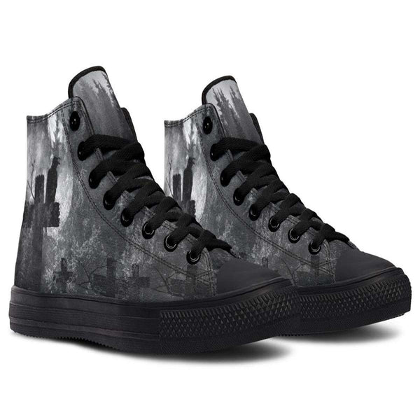 Printed Couple High-top Canvas Shoes - Super Amazing Store