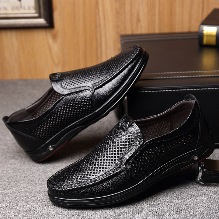 Business Casual Non-slip Peas Shoes For The Elderly Q2