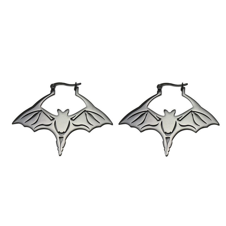 Titanium Steel Cut Bat Earrings - Super Amazing Store