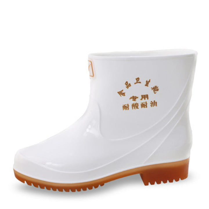 Short White Rain Boots For Men and Women- Super Amazing Store