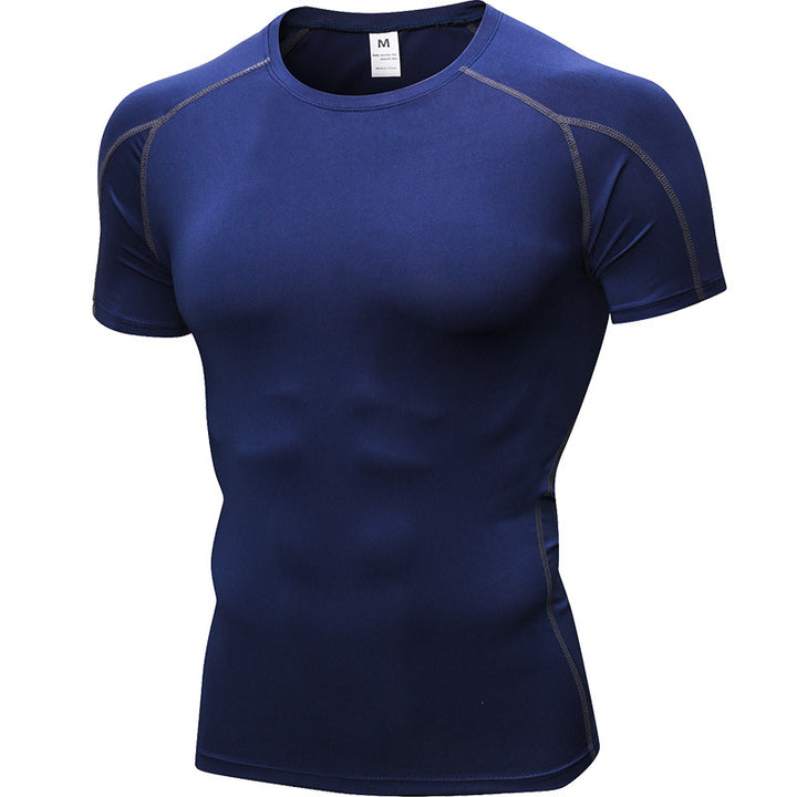 Men's PRO Tight Short Sleeve Fitness Exercise Super Amazing Store