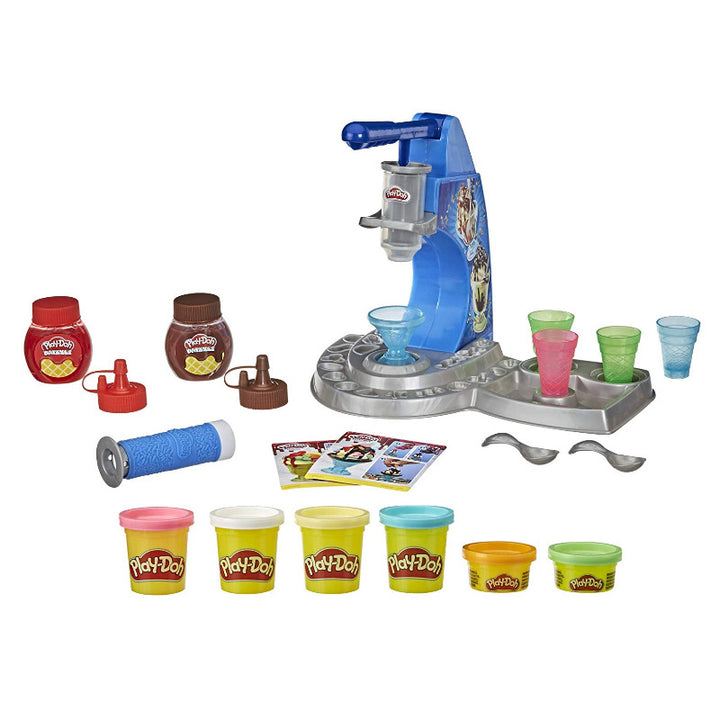 Kitchen Series Colorful Ice Cream Set Children's Plasticine Toys