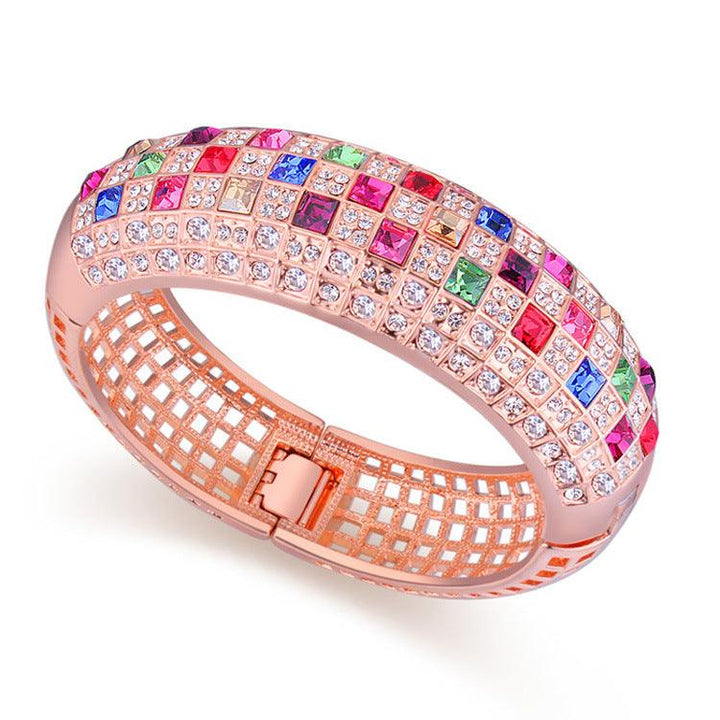 Crystal bracelet full diamond bracelet - Super Amazing Store