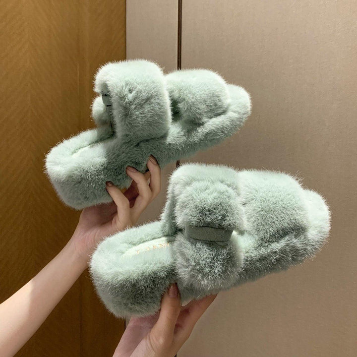 Women's plush slippers - Super Amazing Store