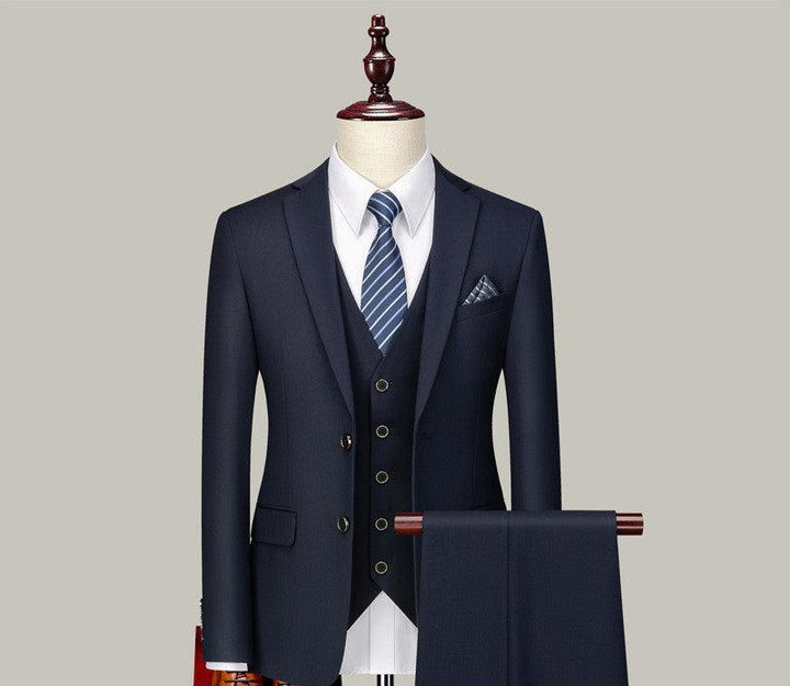 Men's Three-piece Suits For Groomsmen - Super Amazing Store