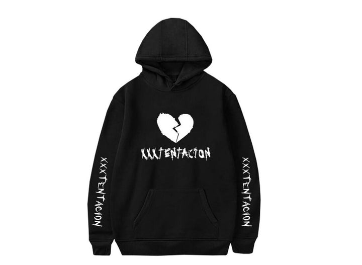 Heart Design Pullover Hoodie Q2