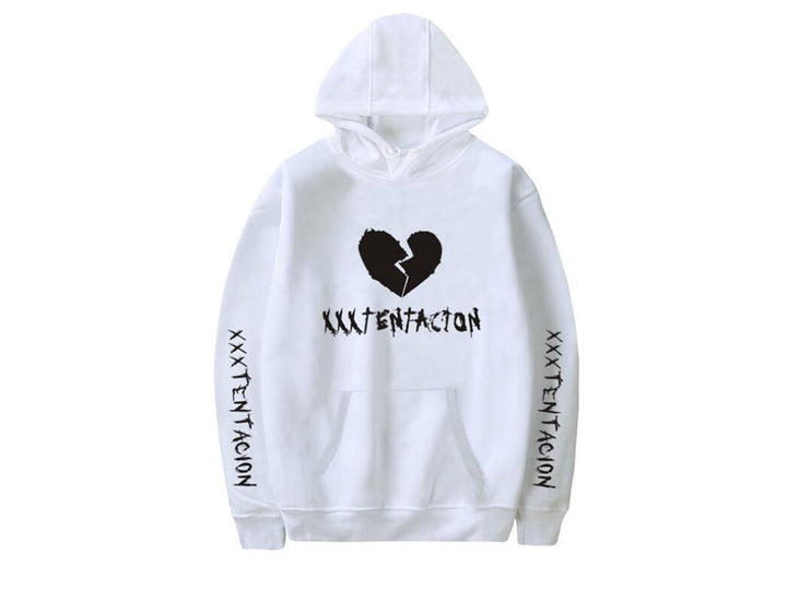 Heart Design Pullover Hoodie Q2