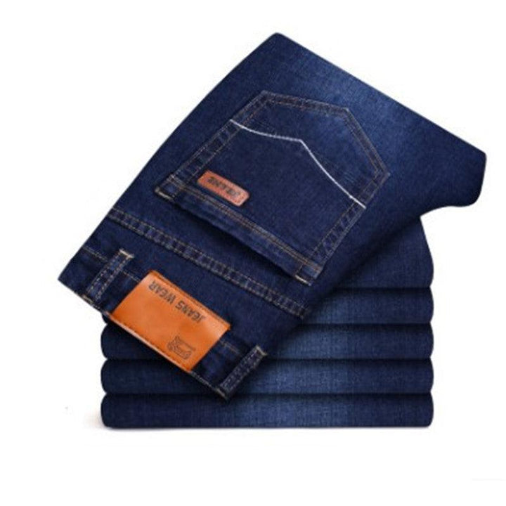 Straight loose stretch jeans - Super Amazing Store