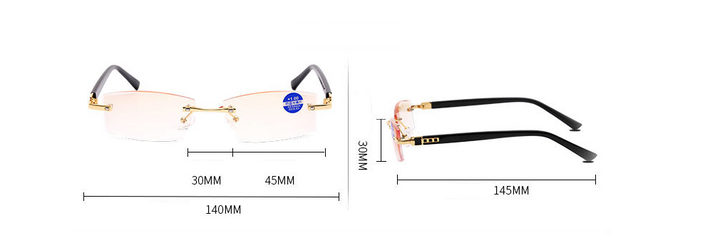 High-grade frameless reading glasses - Super Amazing Store