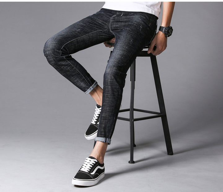 Men's stretch jeans-Super Amazing Store