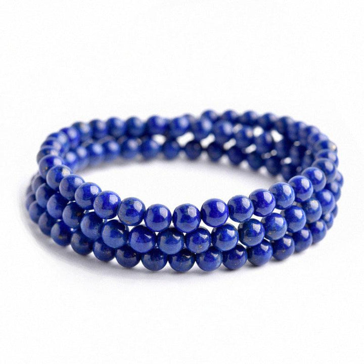 Single loop bracelet lapis lazuli bracelet - Super Amazing Store