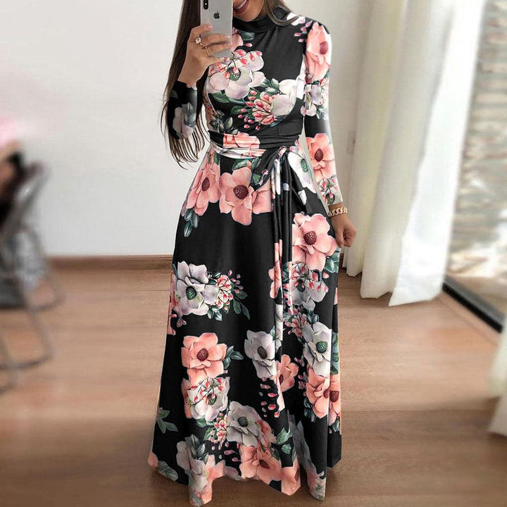 Flower Print Aesthetic Dress for Women - Super Amazing Store