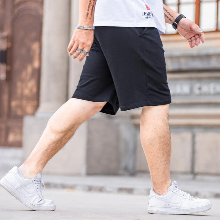 Summer Thin Straight Elastic Casual Shorts Men - Super Amazing Store