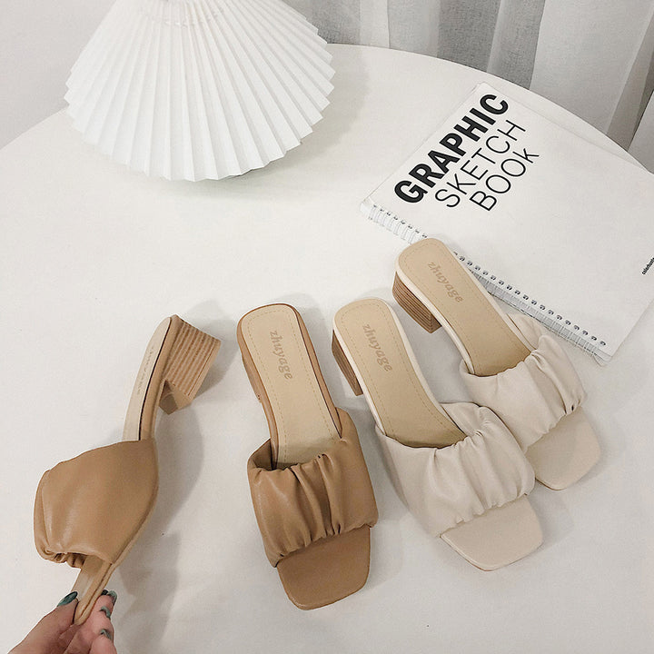 Square Head Heels - Super Amazing Store