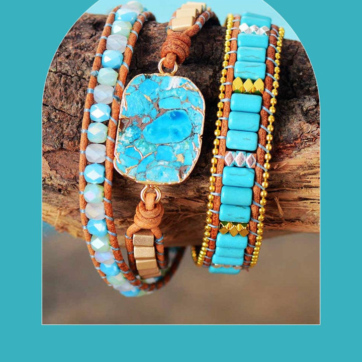 Turquoise Bracelet Bohemian Style Bracelet Unique Gift - Super Amazing Store