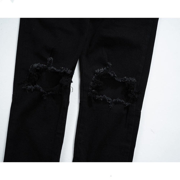 Zipper trousers high street jeans trend - Super Amazing Store