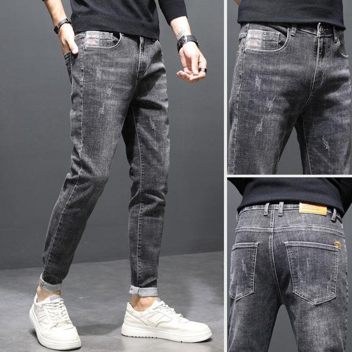 Autumn Men's Jeans Slim Feet - Super Amazing Store