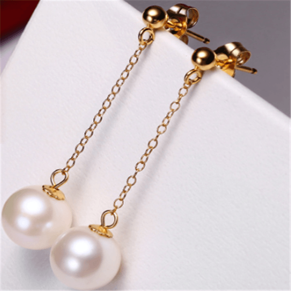 Freshwater pearl ear wire - Super Amazing Store