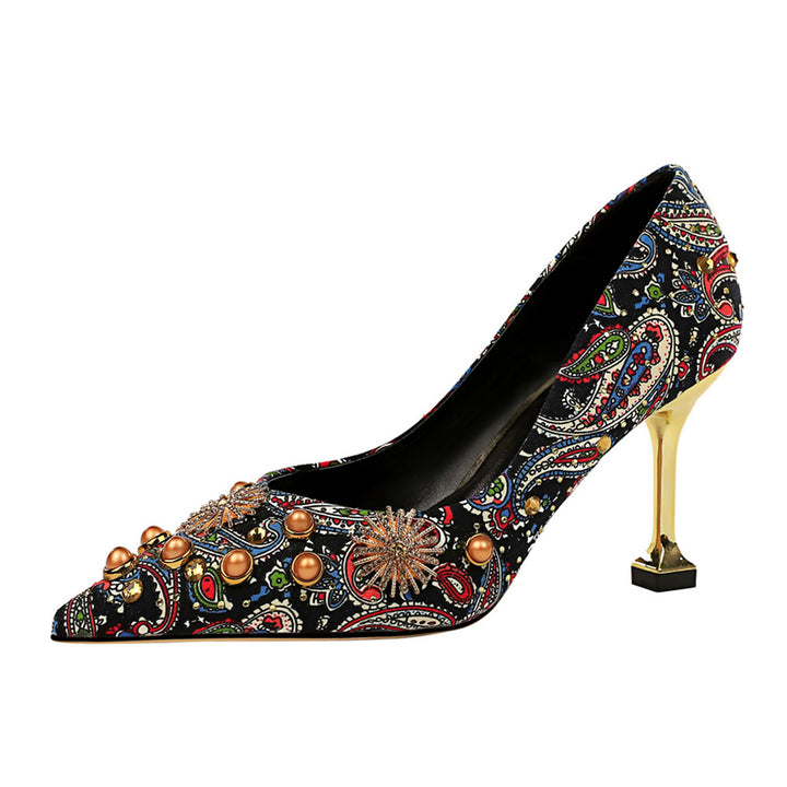 Stylish Printed High Heels - Super Amazing Store