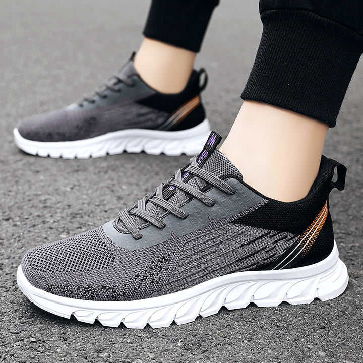 Men Sneakers Fashion Wavy Bottom Shoes Sport Running Walking Shoes - Super Amazing Store